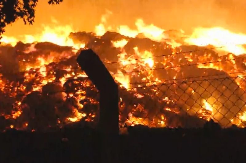Incêndio destrói 4 mil toneladas de papelão e Seguro de Incêndio pode amenizar prejuízos de empresários